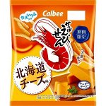 CALBEE - креветные палочки со вкусом сыра чедер