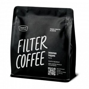 Tasty Coffee Кофе Моносорт фильтр &quot;Эфиопия Сидамо&quot; в зернах, 250 грамм