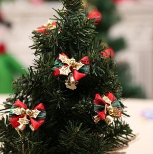 Рождественские бантики на елку