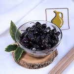 Оливки вяленые Тассос (размер XL), вакуум, 500г