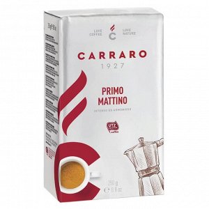 Кофе молотый Carraro Primo Mattino 250 г