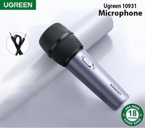 Микрофон проводной для стрима, пения, караоке с аудиокабелем 3,5 мм, (CM427) Ugreen