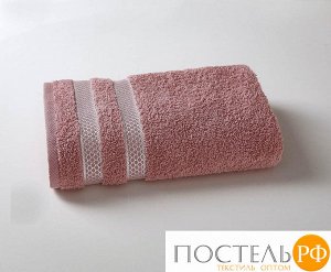 2148 Полотенце махровое "KARNA" PETEK (100x150) см 1/1 Грязно-розовый