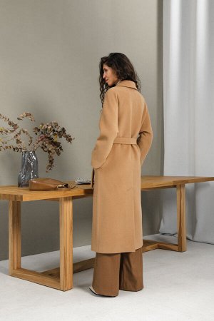 Шерстяное Пальто В Стиле Max Mara, Кэмел. Арт. 547