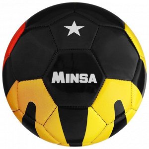 Футбольный мяч MINSA, машинная сшивка, 32 панели, р. 5, TPU