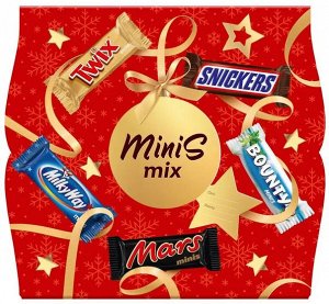Mars Minis Mix New Year Бабочка большая конфеты (162 гр)