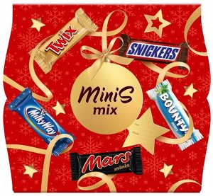 Mаrs Minis Mix New Year (162 гр) Бабочка большая конфеты