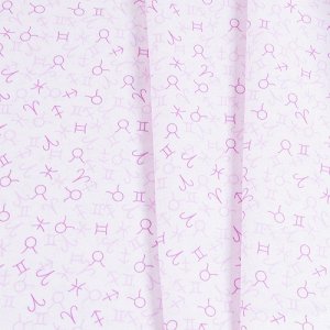 Ткань на отрез бязь плательная 150 см 1748/3 цвет розовый