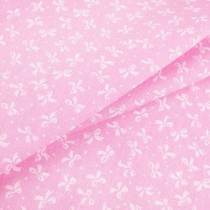 Ткань бязь плательная 150 см 1738/2 цвет розовый