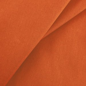 Ткань бязь гладкокрашеная 120 гр/м2 150 см цвет оранжевый