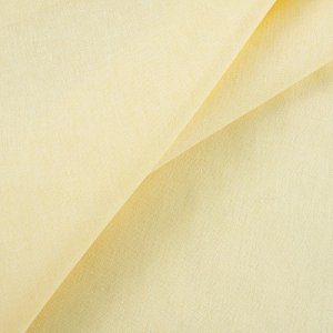 Ткань бязь гладкокрашеная 120 гр/м2 150 см цвет желтый
