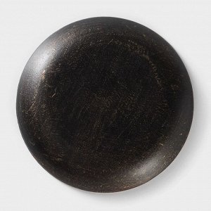 Блюдо для фруктов Доляна «Ундина», 19.5x3 см, бронзовое