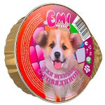 ЕМ ДО ДНА 100 г Для щенков с говядиной д/с ламистер 1/20