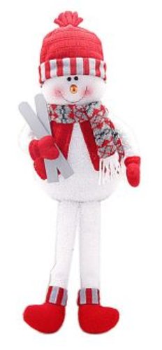 Ди9784 972410--Кукла Снеговик-весельчак 50,5 см, красный*