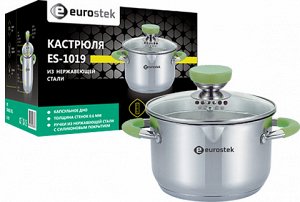 Кастрюля из нержавеющей стали Eurostek ES-1019