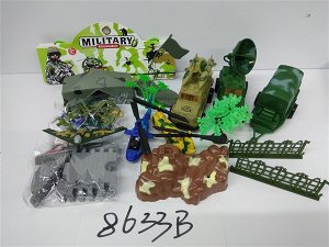 Игровой набор Военная база OBL630019 8633B (1/72)