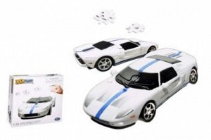 Ди9527 57124--Пазл Ford GT 3D Puzzle Non Assemble кор