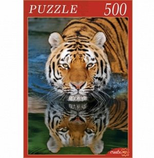 Пазлы 500 Амурский тигр 23*32*4 см