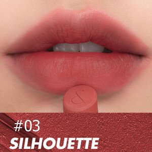 Лёгкая матовая помада для губ Rom&nd Zero Matte Lipstick #03.Silhouette, 3гр