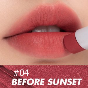 Лёгкая матовая помада для губ Rom&amp;nd Zero Matte Lipstick #04.Before Sunset, 3гр