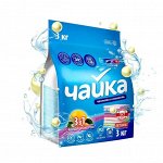 Стиральный порошок ЧАЙКА Автомат 3 в1 Лимон 3 кг.