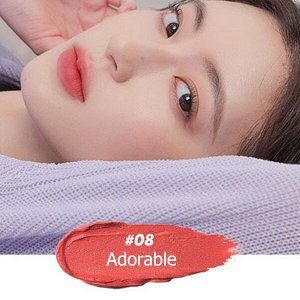 Лёгкая матовая помада для губ Rom&nd Zero Matte Lipstick #08.Adorable, 3гр