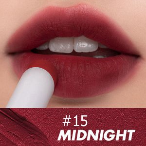 Лёгкая матовая помада для губ Rom&nd Zero Matte Lipstick #15.Midnight, 3гр