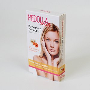 Восковые полоски Medolla ромашка 20 шт., зона: лицо