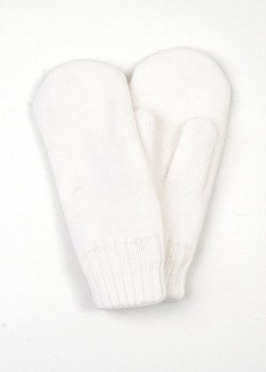 Варежки. Цвет: молочный
