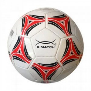 142389--Мяч футбольный X-Match, 1 слой PVC , камера резина