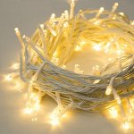 НИТЬ, 10 м, Н.Б. LED-100-220V, 8 режимов, Т/БЕЛЫЙ