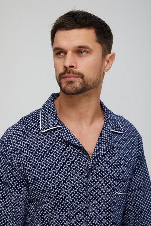 Пижама. Цвет: Синий