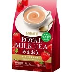 ROYAL Milk Tea - чай с молоком и клубникой префектуры Фукуока