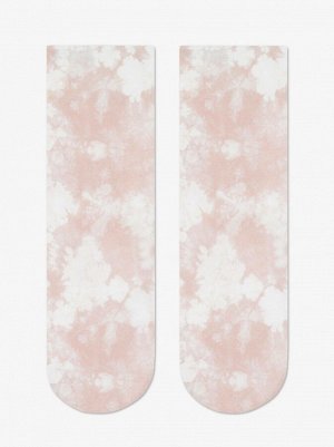 Носки женские плотные с рисунком «Pink mood»