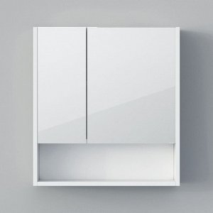 Шкаф-зеркало Spectrum 60, 60 х 65 х 12 см, с доводчиком