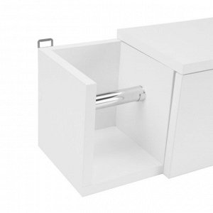 Шкаф навесной "ПШ Нота 70" горизонтальный с держателем для бумаги, 70 х 19 х 20 см
