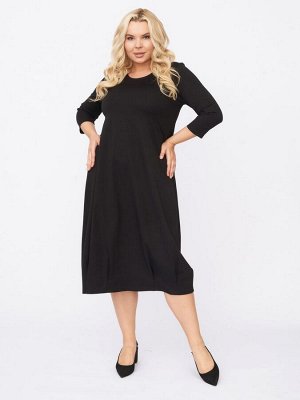 Платье из плотного трикотажа ZPP14006BLK01