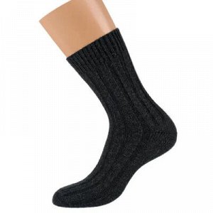 Мужские теплые носки в рубчик