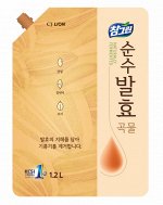 CJ Lion &quot;Chamgreen Pure Fermentation&quot; Средство для мытья посуды, 5 злаков, мягкая упаковка с крышкой, 1200мл