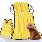 Впитывающее быстросохнущее полотенце для домашних животных