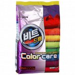 CJ Lion &quot;Beat Drum Color&quot; Стиральный порошок для цветного белья, автомат, мягкая упаковка, 2.25кг