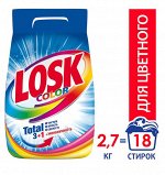 Порошок для стирки Лоск Колор 2,7кг