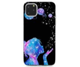 Чехол силикон с рисунком на телефон Samsung Galaxy