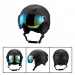 Шлем для лыж и сноуборда визором Chinion ZL-S018. Черный