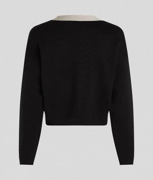 Кардиган LUREX 2 TONE SPARKLE CARDI, Карл Лагерфельд, р 46-48