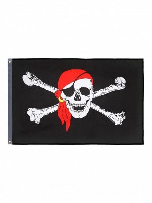 Флаг Пираты 90 х150 см