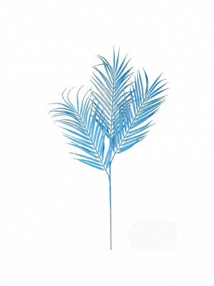 Пальма ветка 80 см цвет голубой HS-3-9