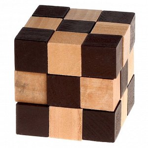 Головоломка деревянная Игры разума «Куб Горгоны» МИКС