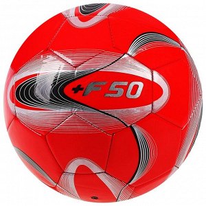 Мяч футбольный +F50, PVC, ручная сшивка, 32 панели, р. 5