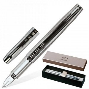 Ручка PARKER "5-й пишущий узел" IM Premium Chiselled, сияющи
